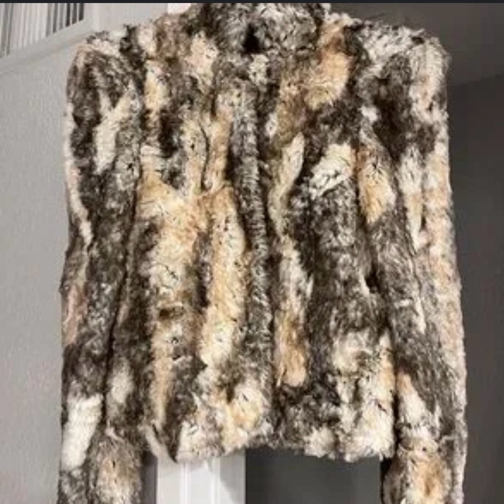 Alice + Olivia Multicolor Teddy Jacket